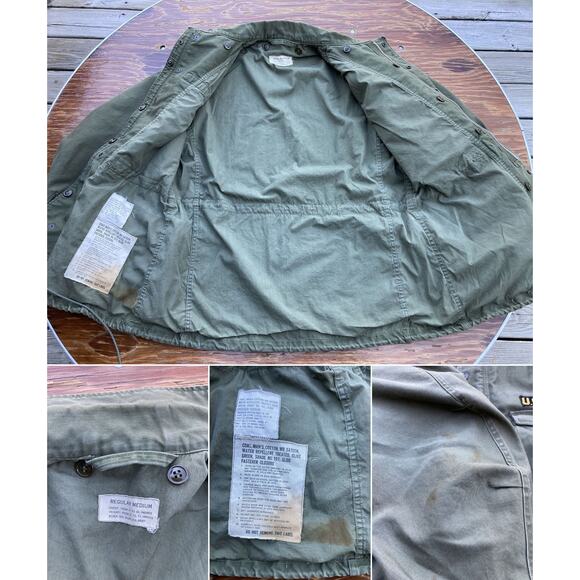 Size M U.S Army OG-107 M-51 1958 Field Jacket Vintage 50s - Picture 3 of 4